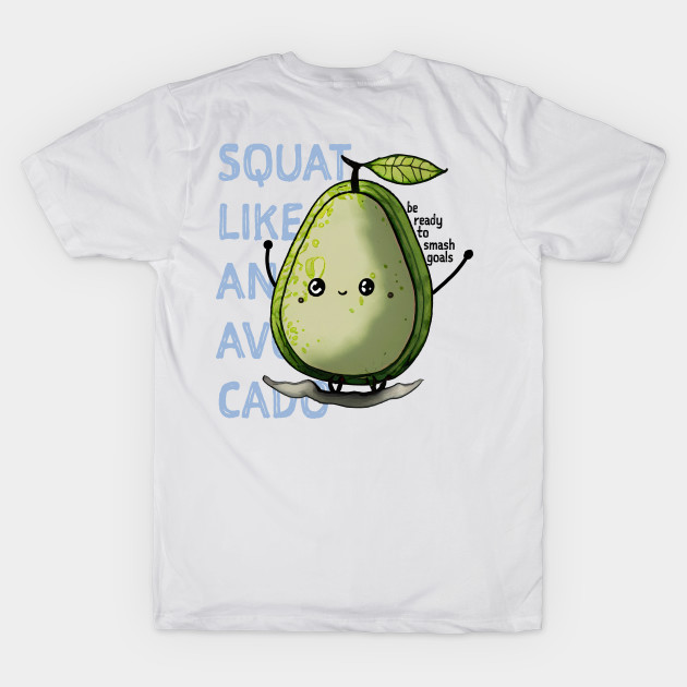 Avocado Gym Buddy by Journey Print Shop